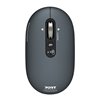 Port Connect PURE MAC Rechargeable Wireless and Bluetooth Mouse - Shadow