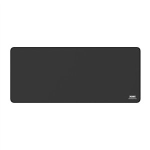 Port Connect Professional Desk Pad - Black (300 x 700mm)
