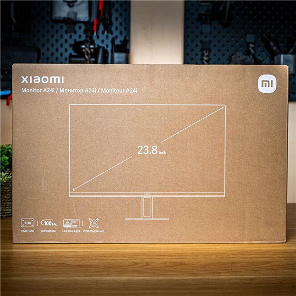 A24i Boxed-1 Xiaomi A24i 24" Full HD 1080p IPS Monitor (100Hz, 6ms, and VESA Mount)
