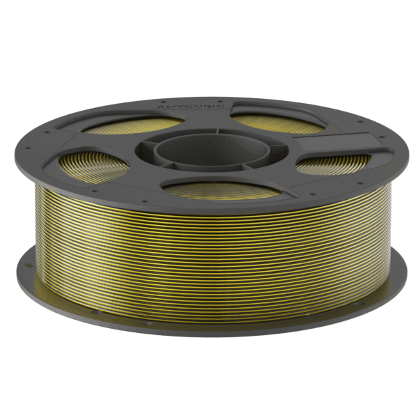 AHSC07-103 Anycubic PLA Silk Dual Filament - Black wr 04-1 Anycubic PLA Silk Dual Filament - Black Gold