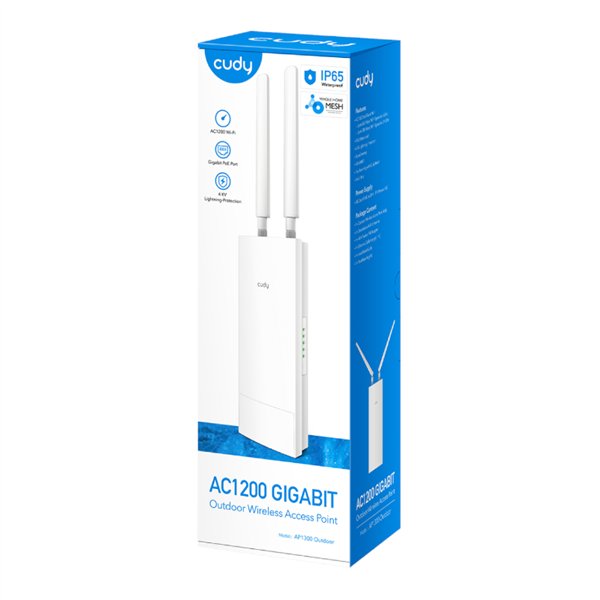 AP1300-OUTDOOR wr 05 Cudy AC1200 Gigabit Dual Band Ceiling Access Point
- Outdoor