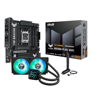 Asus TUF Gaming B850M-PLUS WIFI and Asus Prime LC 240 ARGB Liquid CPU Cooler Bundle