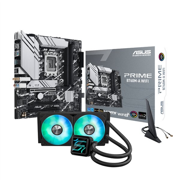 ASUS CC BUN 7 Asus-PRIME-B760M-A-WIFI-LGA1700-and-Asus-Prime-LC-240-ARGB-Liquid-CPU-Cooler-Bundle wr 01 Asus PRIME B760M-A WIFI LGA1700 and Asus Prime LC 240 ARGB Liquid CPU Cooler Bundle