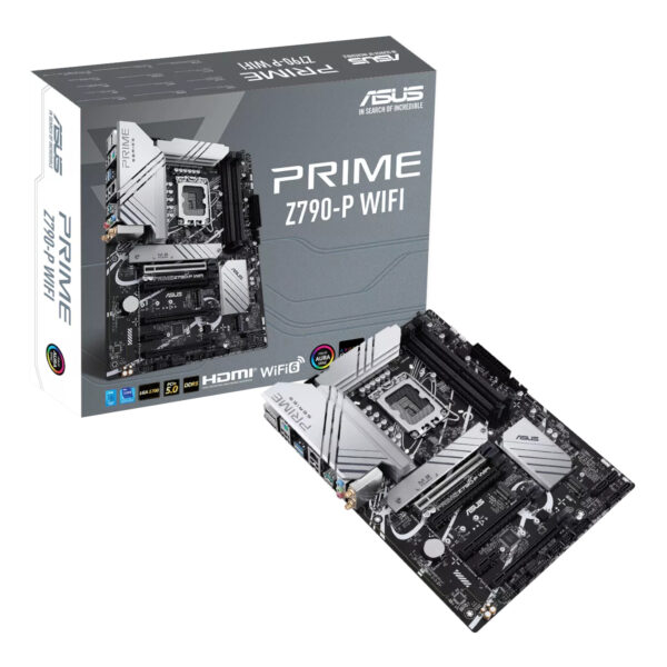 ASUS PRIMEZ790-PWIFI wr 01a Asus PRIME Z790-P WIFI ATX Gaming Motherboard