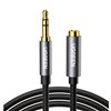 AV118-10594 UGREEN-AV118-3.5mm-AUX-Extension-Cable-2m-–-Male-to-Female-3 UGREEN AV118 3.5mm AUX Extension Cable 2m – Male to Female –(Black)