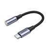 AV161-80154 UGreen-USB-Type-C-to-3.5mm-10cm-Adapter-Grey wr 02 UGREEN AV161 USB Type-C to 3.5mm 10cm Adapter