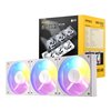 Antec Connect 120 Reverse ARGB PWM Fan 3 Pack – White