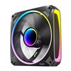 Antec ORBIT-120-3PK wr 03a Antec ORBIT PWM 120mm ARGB Fan 3 Pack - Black
