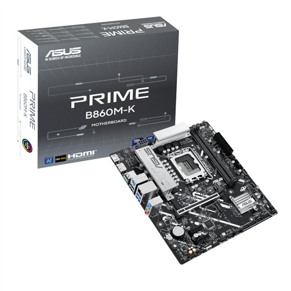 Asus PRIME-B860M-K wr 01a Asus PRIME B860M-K Intel LGA1851 M-ATX Motherboard