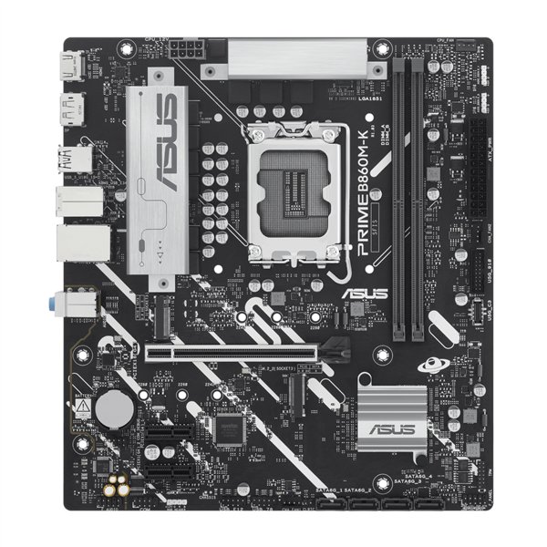 Asus PRIME-B860M-K wr 02a Asus PRIME B860M-K Intel LGA1851 M-ATX Motherboard