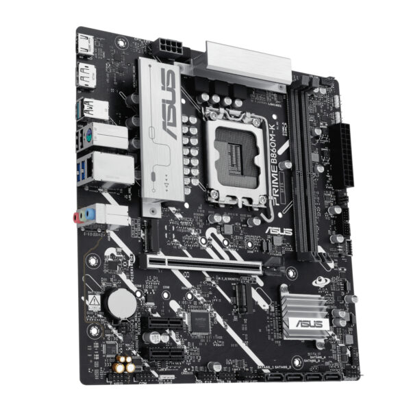 Asus PRIME-B860M-K wr 04a Asus PRIME B860M-K Intel LGA1851 M-ATX Motherboard