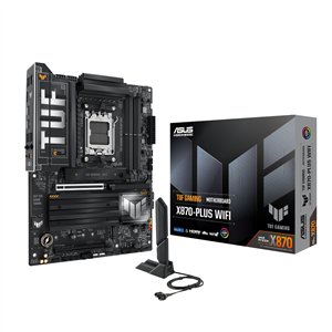 Asus TUFGAMINGX870-PLUS-WIFI wr 01a Asus TUF Gaming X870-PLUS WIFI AMD AM5 ATX Gaming Motherboard