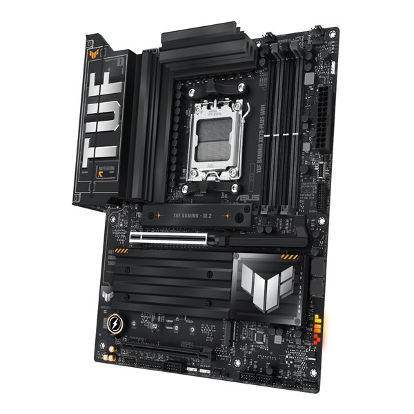 Asus TUFGAMINGX870-PLUS-WIFI wr 03a Asus TUF Gaming X870-PLUS WIFI AMD AM5 ATX Gaming Motherboard
