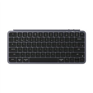 B1P-K1 wr 01a Keychron B1 Pro Ultra-Slim 75% Wireless Keyboard - Space Grey