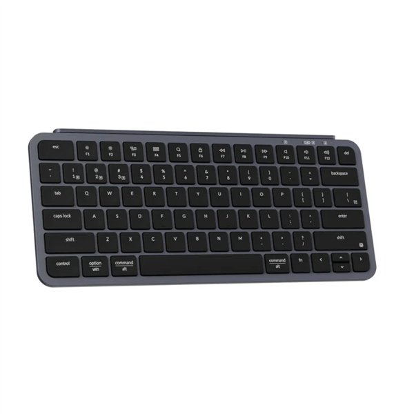 B1P-K1 wr 02a Keychron B1 Pro Ultra-Slim 75% Wireless Keyboard - Space Grey