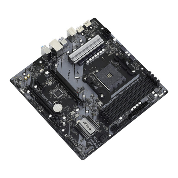 ASRock B550 Phantom Gaming 4 AM4 M-ATX Motherboard