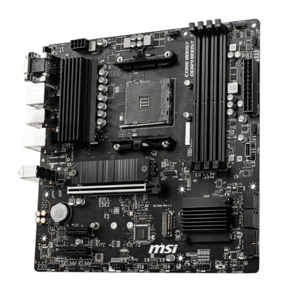 B550M PRO-VDH MSI B550M PRO-VDH AM4 M-ATX Motherboard wr 04 MSI B550M PRO-VDH AM4 M-ATX Motherboard