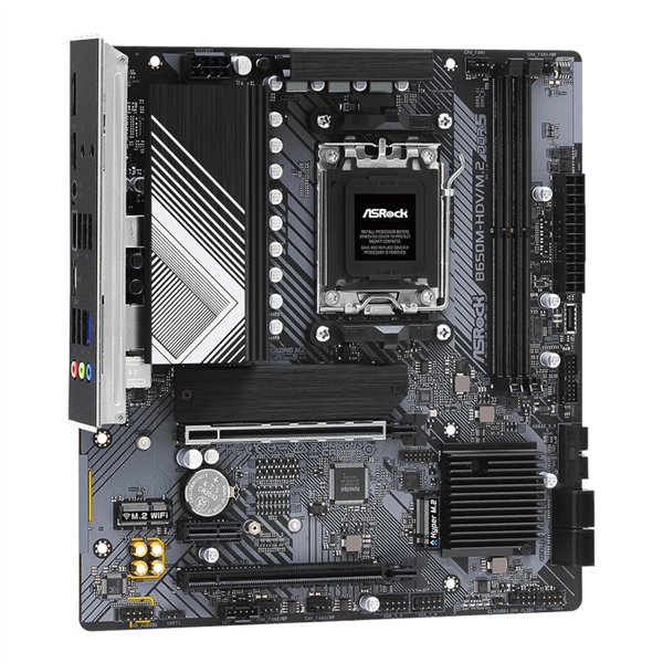 ASRock B650M-HDV/M.2 AM5 Micro-ATX Motherboard