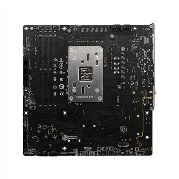B650M-WR-03 MSI B650M PROJECT ZERO MotherBoard
