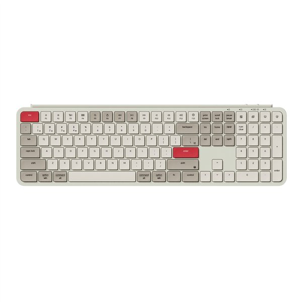 B6P-K13 Keychron-B6-Pro-Ultra-Slim-100-Wireless-Keyboard-–-Retro-Red Keychron B6 Pro Ultra-Slim 100% Wireless Keyboard – Retro Red