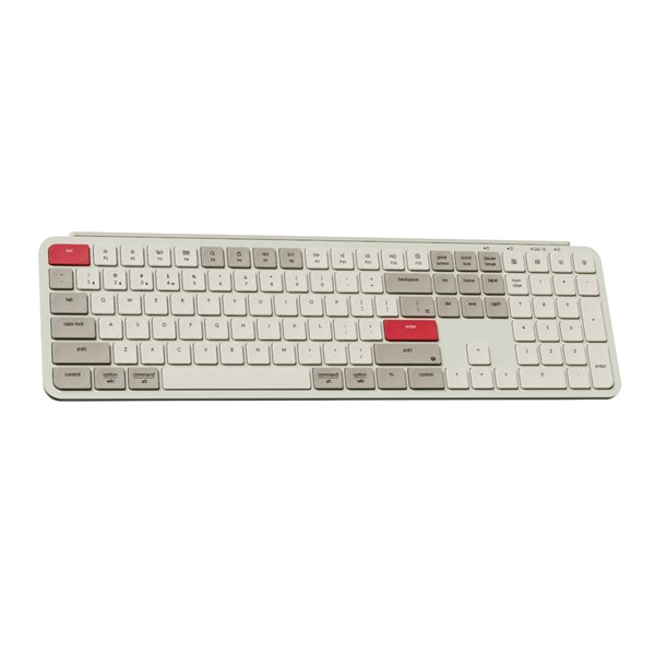 B6P-K13 Keychron-B6-Pro-Ultra-Slim-100-Wireless-Keyboard-–-Retro-Red 01 Keychron B6 Pro Ultra-Slim 100% Wireless Keyboard – Retro Red