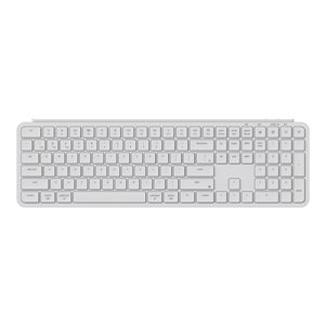B6P-K8 wr 01a Keychron B6 Pro Ultra-Slim 100% Wireless Keyboard – Ivory White