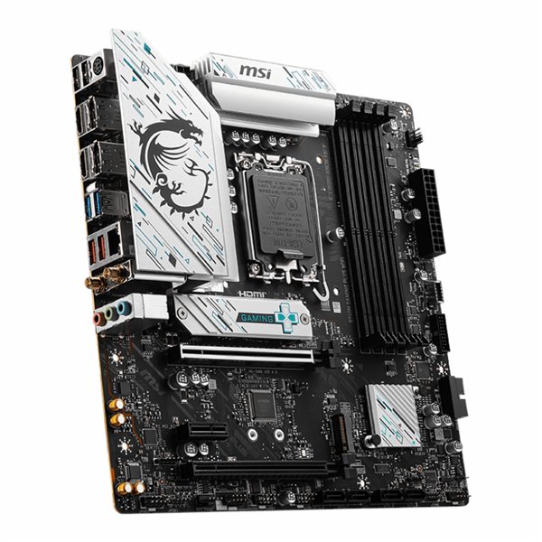 B760MGAMINGPLUSWIFI wr 04 MSI B760M GAMING PLUS WIFI DDR5 Intel LGA1700 M-ATX Gaming Motherboard