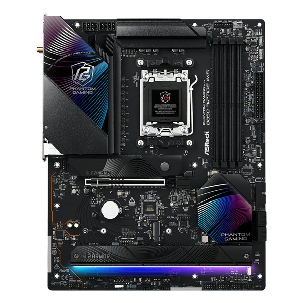 B850-RIPTIDEWIFI ASROCK-B850-RIPTIDE-WIFI-AM5-ATX-4X-DDR5 wr 02 ASROCK B850 RIPTIDE WIFI AM5 ATX 4X DDR5