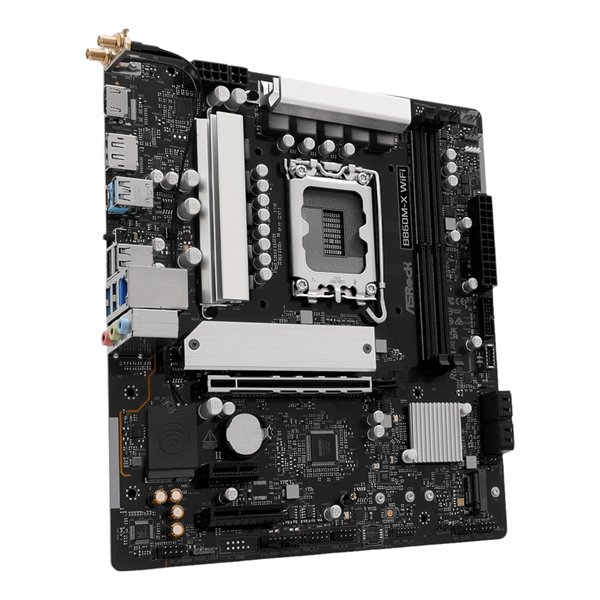 B860M-XWIFI-WR-04 ASRock B860M-X Micro ATX DDR5 Motherboard (PCIe 5 and Wi-Fi 6E)