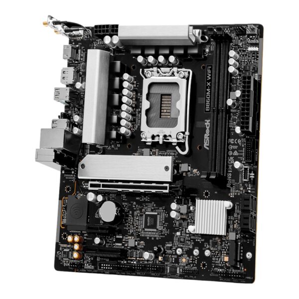 B860M-XWIFI-WR-05 ASRock B860M-X Micro ATX DDR5 Motherboard (PCIe 5 and Wi-Fi 6E)