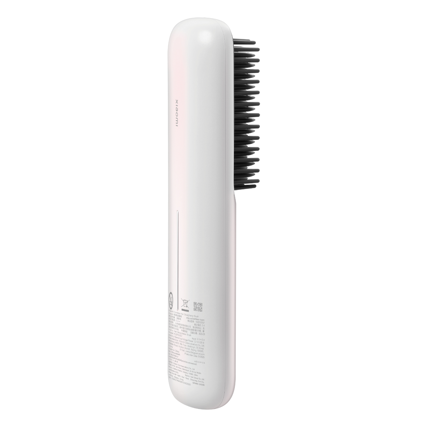 BHR07REGL Xiaomi-Cordless-Hair-Straightener-Brush-White wr 01a Xiaomi Cordless Hair Straightener Brush