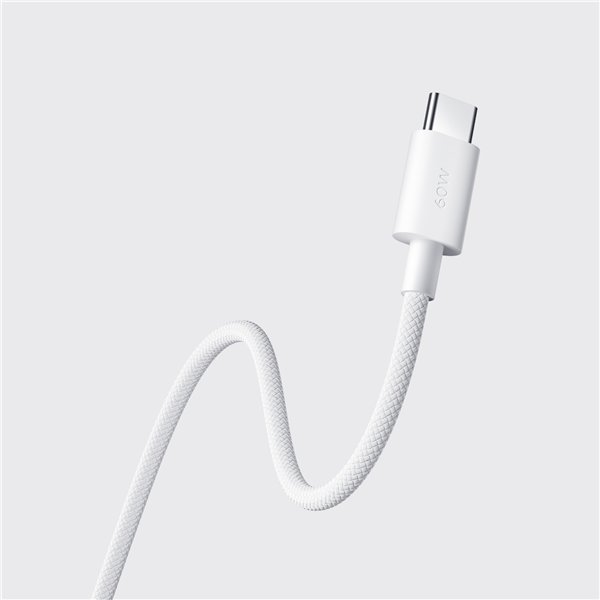 Xiaomi 3A Braided USB Type-C to USB Type-C Cable 1M - White