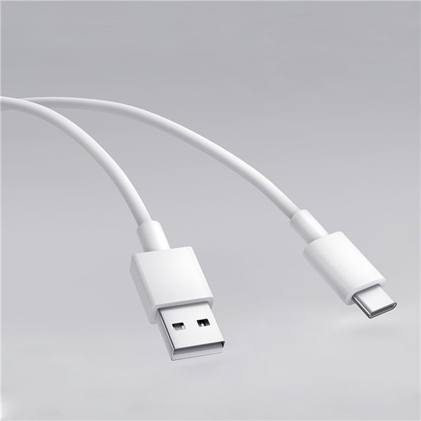 BHR087GGL Xiaomi-3A-USB-A-to-USB-Type-C-Cable-1M-White wr 06a Xiaomi 3A USB-A to USB Type-C Cable 1M - White
