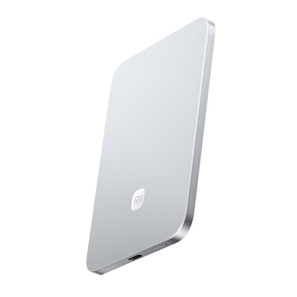 BHR08Z2GL Xiaomi-UltraThin-Magnetic-Power-Bank-5000-15W-Aluminium-Silver wr 01a Xiaomi UltraThin Magnetic Power Bank 5000 15W - Aluminium Silver