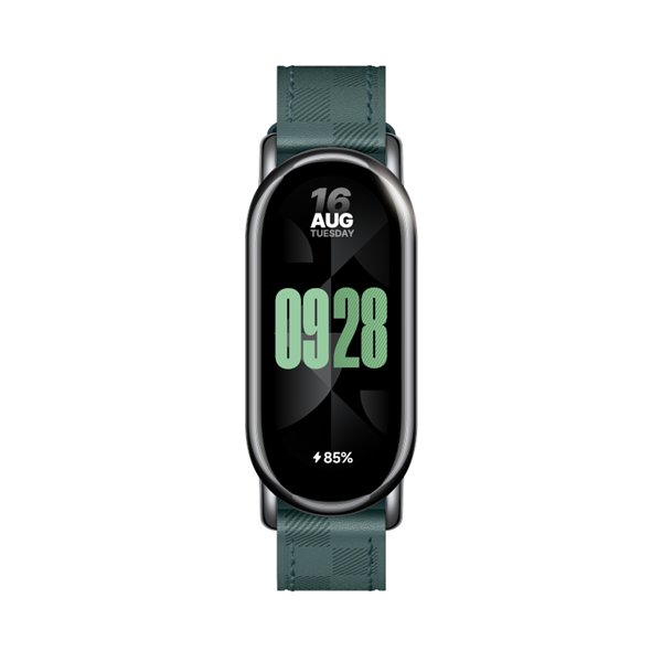 BHR7308GL wr 01 Xiaomi Smart Band 8 Checkered Strap - Green