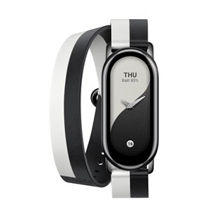 BHR7311GL wr 03 Xiaomi Smart Band 8 Double Wrap Strap - Black and white