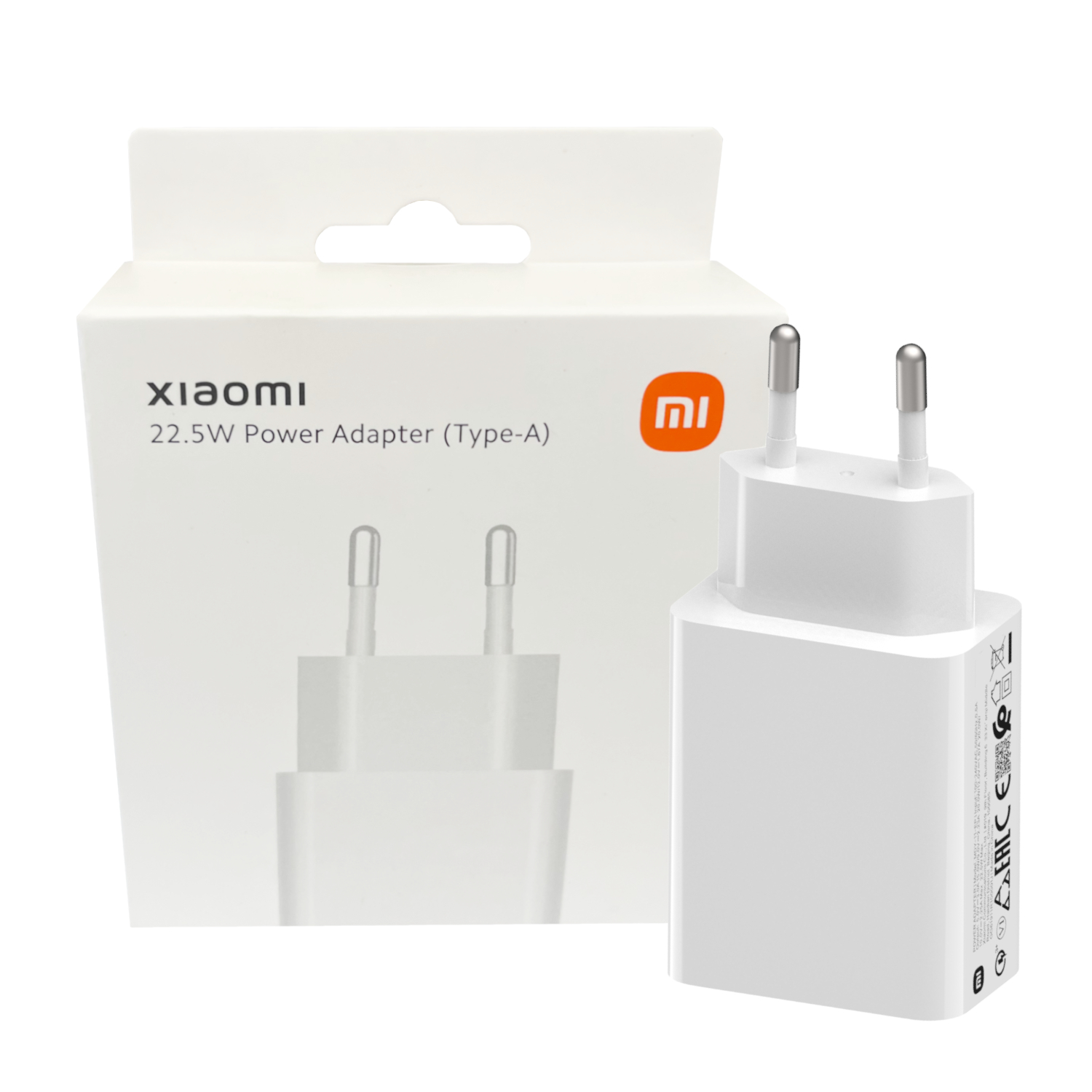BHR7757EU Xiaomi-22.5W-Fast-Charge-Power-Adapter-Type-A-White wr 01b Xiaomi 22.5W Fast Charge Power Adapter (Type-A)-White