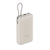 Xiaomi 33W Power Bank 20000mAh (Integrated Cable) – Tan