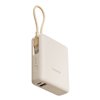 Xiaomi 33W Power Bank 10000 (Integrated Cable) - Tan