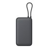 Xiaomi Power Bank 20000mAh (Integrated Cable) - Dark Grey