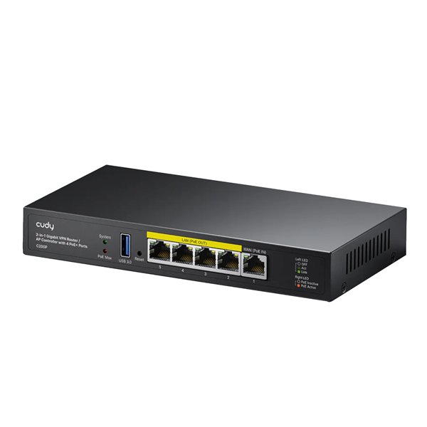 Cudy C200P 2-IN-1 SMB Router / AP Controller