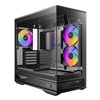 Antec C2M ARGB Compact Micro-ATX Gaming Chassis - Black