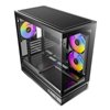 Antec C2M ARGB Compact Micro-ATX Gaming Chassis - Black