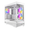Antec C2M ARGB Compact Micro-ATX Gaming Chassis - White