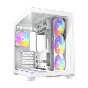 Antec C5 ARGB ATX DUAL Mid Tower Gaming Chassis – White