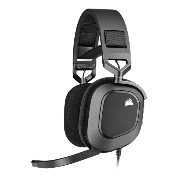 Corsair HS80 RGB USB Wired Over-Ear Gaming Headset — Carbon Black