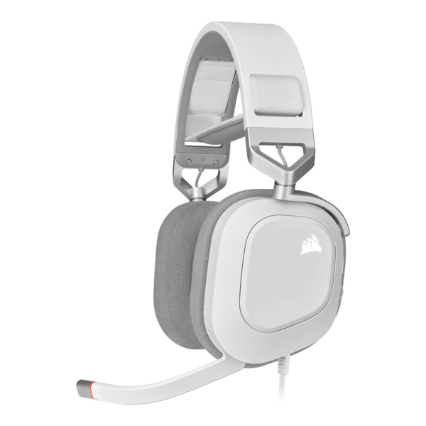 CA-9011238-AP CorsairHS80 RGB USB Wired Over-Ear Gamin wr 01 Corsair HS80 RGB USB Wired Over-Ear Gaming Headset — White