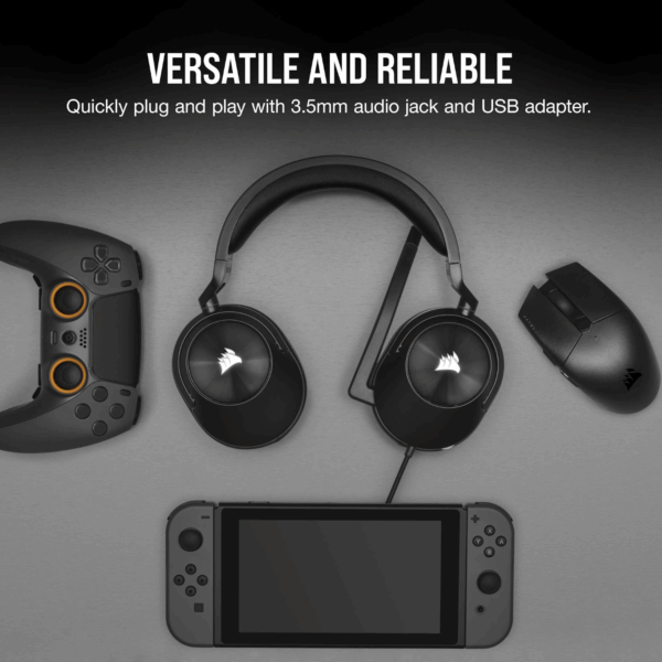 Corsair HS55 Surround Wired Gaming Headset - Carbon Black