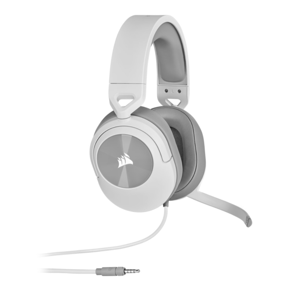 CA-9011261-AP CORSAIR OVER-EAR HS55 WIRED WH wr 01 Corsair HS55 Surround Wired Gaming Headset – White