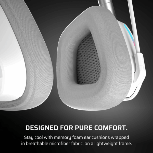 CA-9011380-WW CORSAIR VOID v2 WIRELESS Gaming Headset wr 10 CORSAIR VOID v2 WIRELESS Gaming Headset - White